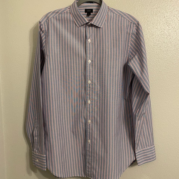 J Crew Ludlow Collection Men’s Dress Shirt Sz M